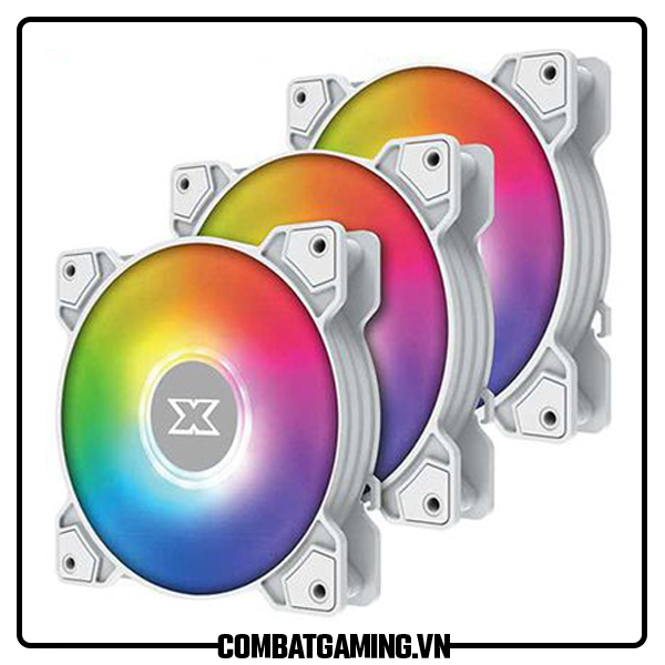 Kit Fan Xigmatek X20A Arctic (3 Fan + Controller)