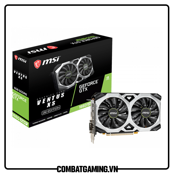 VGA MSI GTX 1660 Super Ventus XS OC 6GB GDDR6