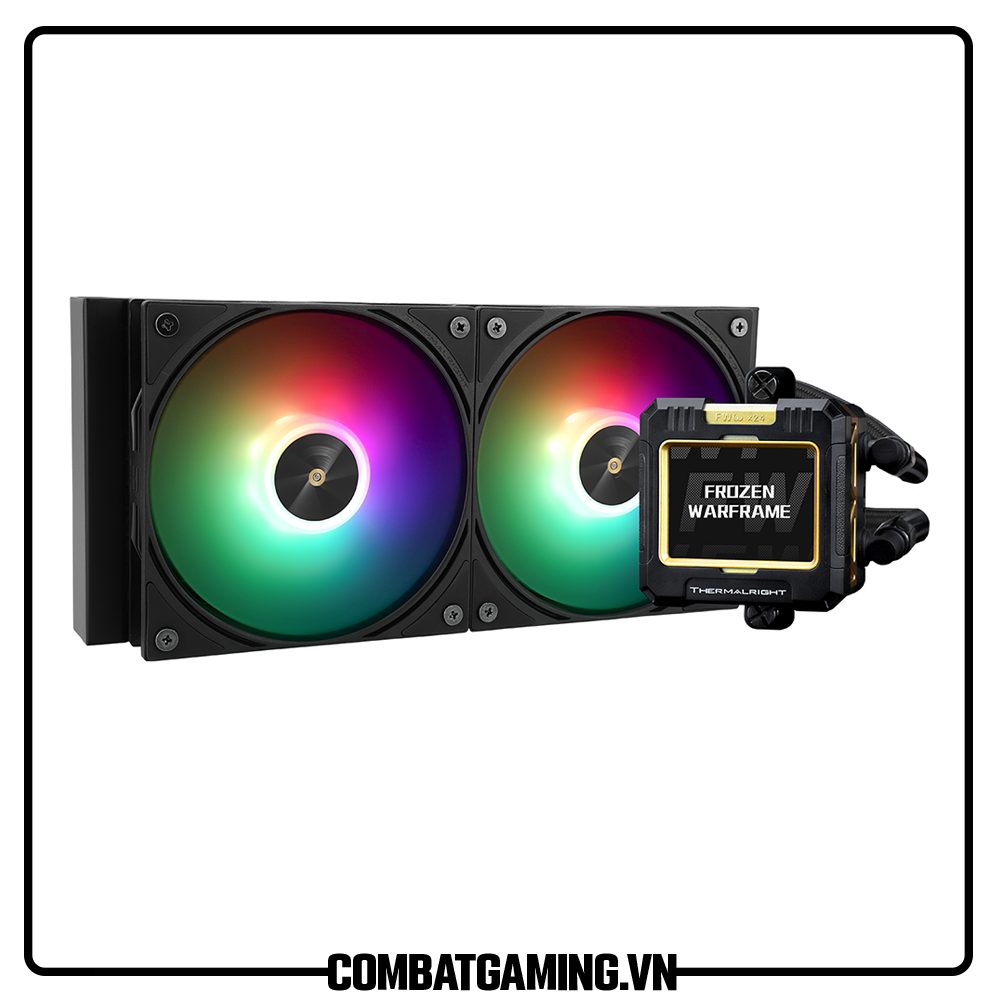 Tản nhiệt nước AIO Thermalright Frozen Warframe LCD 240 LED ARGB Black