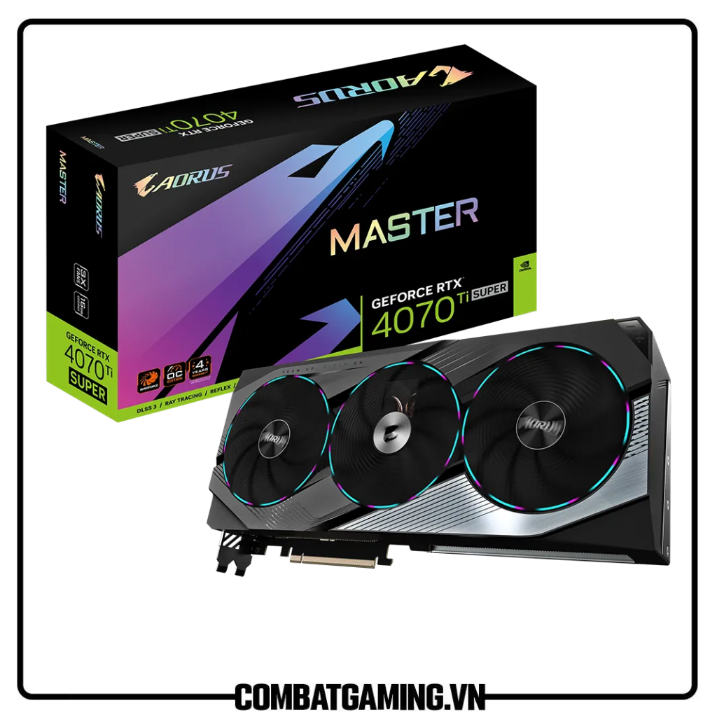 VGA Gigabyte Aorus Master GeForce RTX 4070 Ti Super 16GB