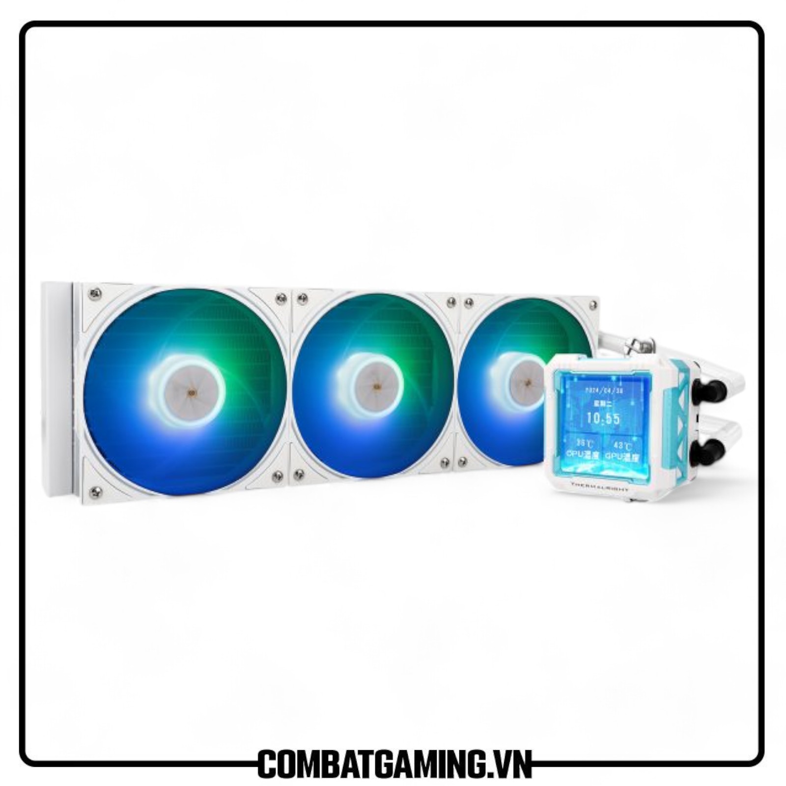 Tản nhiệt nước AIO Thermalright Frozen Warframe LCD PRO 360 LED ARGB White